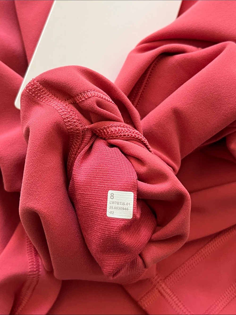 🆕 Lululemon Align High-Rise Short 6” in Desert Red, size 8 - Picture 5 of 6